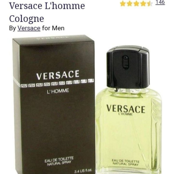 Versace L'homme Colog ne 3.4 oz Eau De Toil ette S pray for Men - Picture 11 of 11